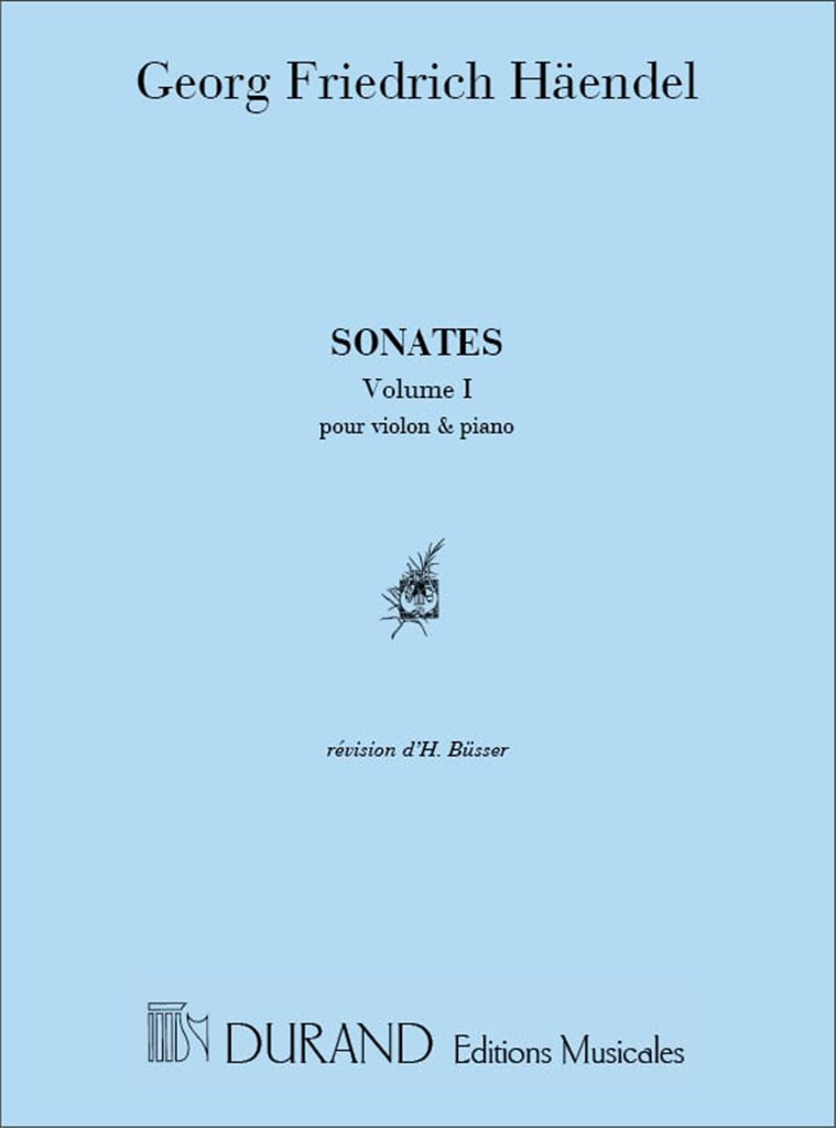 Sonates Vol 1 Violon-Piano (1-2-3) (Revision